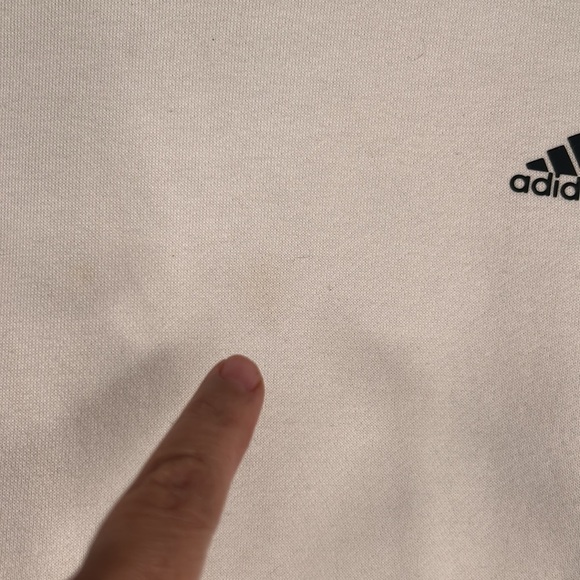 Adidas Golf White Crewneck Long Sleeve Sweatshirt Size Large - Picture 3 of 6